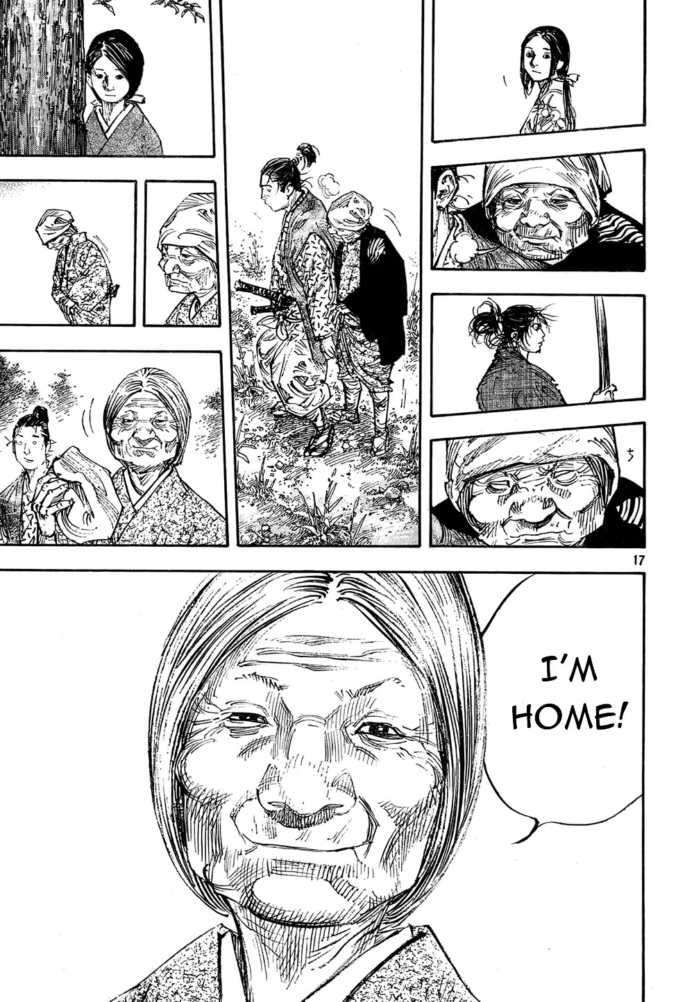 Vagabond manga, chapter 274, page 15 of 18