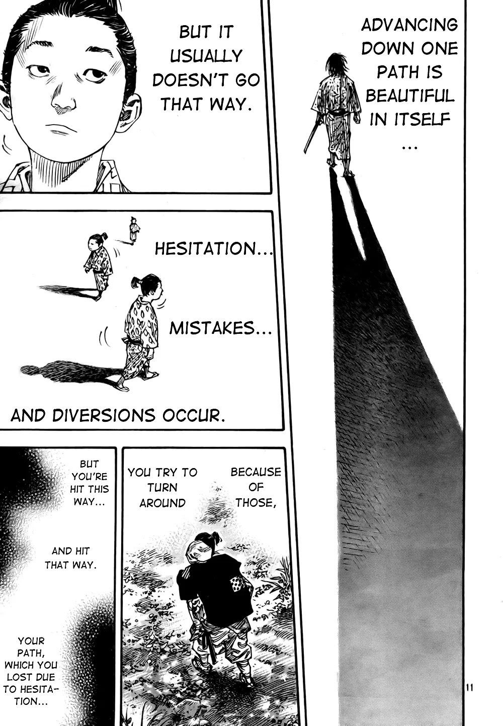 Vagabond manga, chapter 274, page 9 of 18