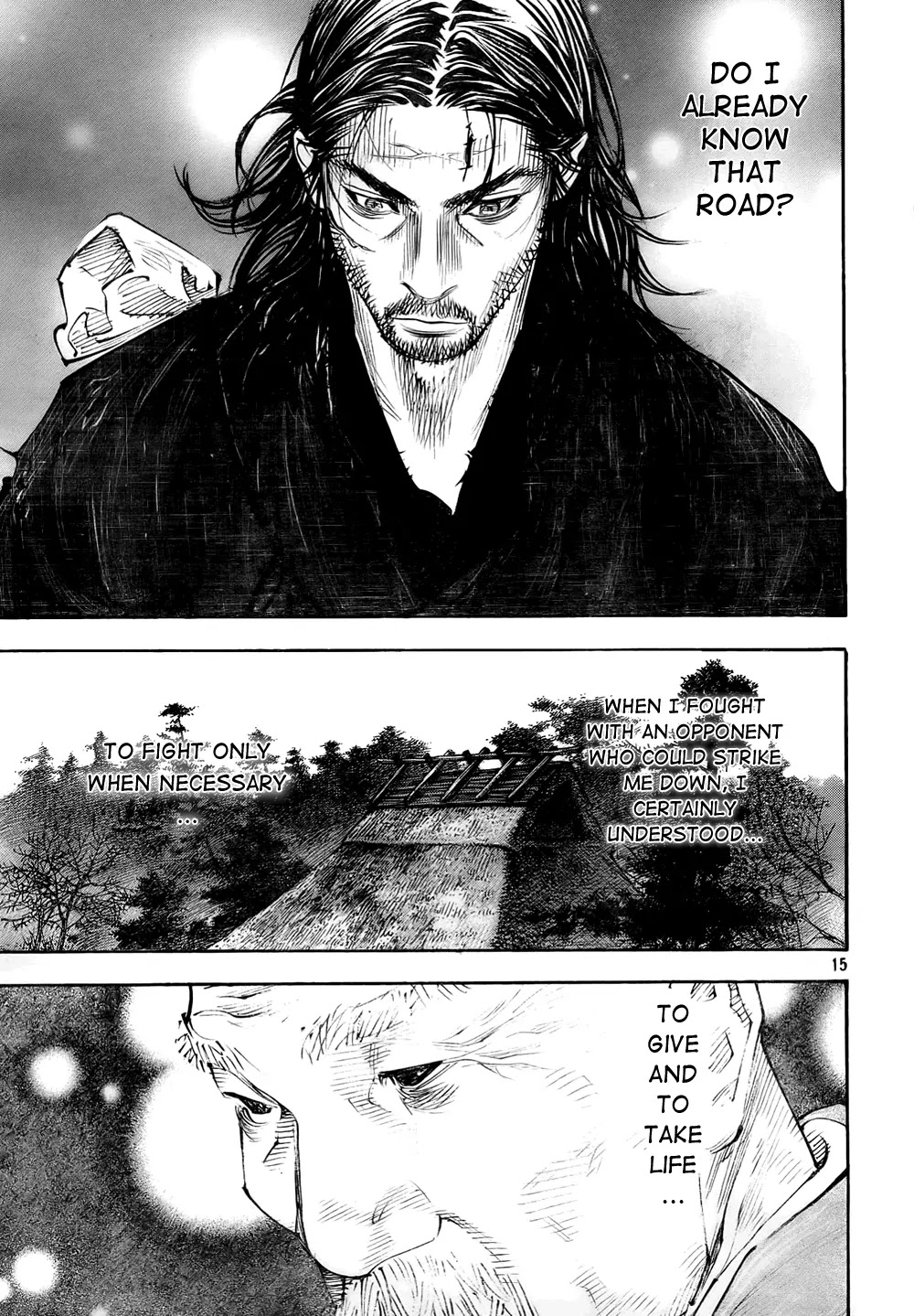 Vagabond manga, chapter 276, page 14 of 16