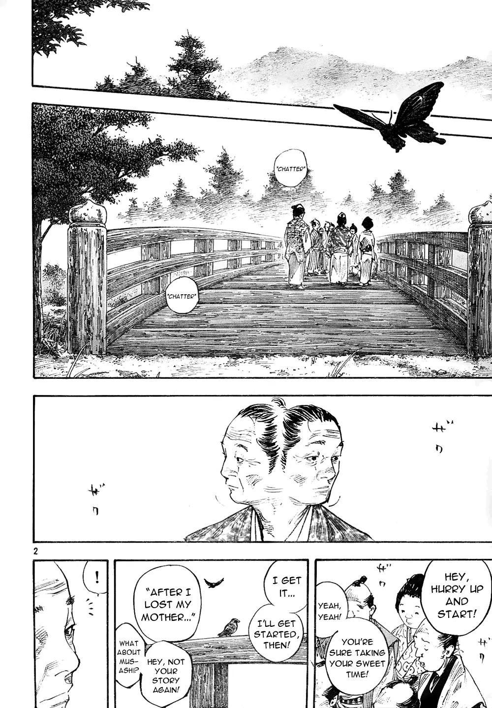 Vagabond manga, chapter 276, page 2 of 16