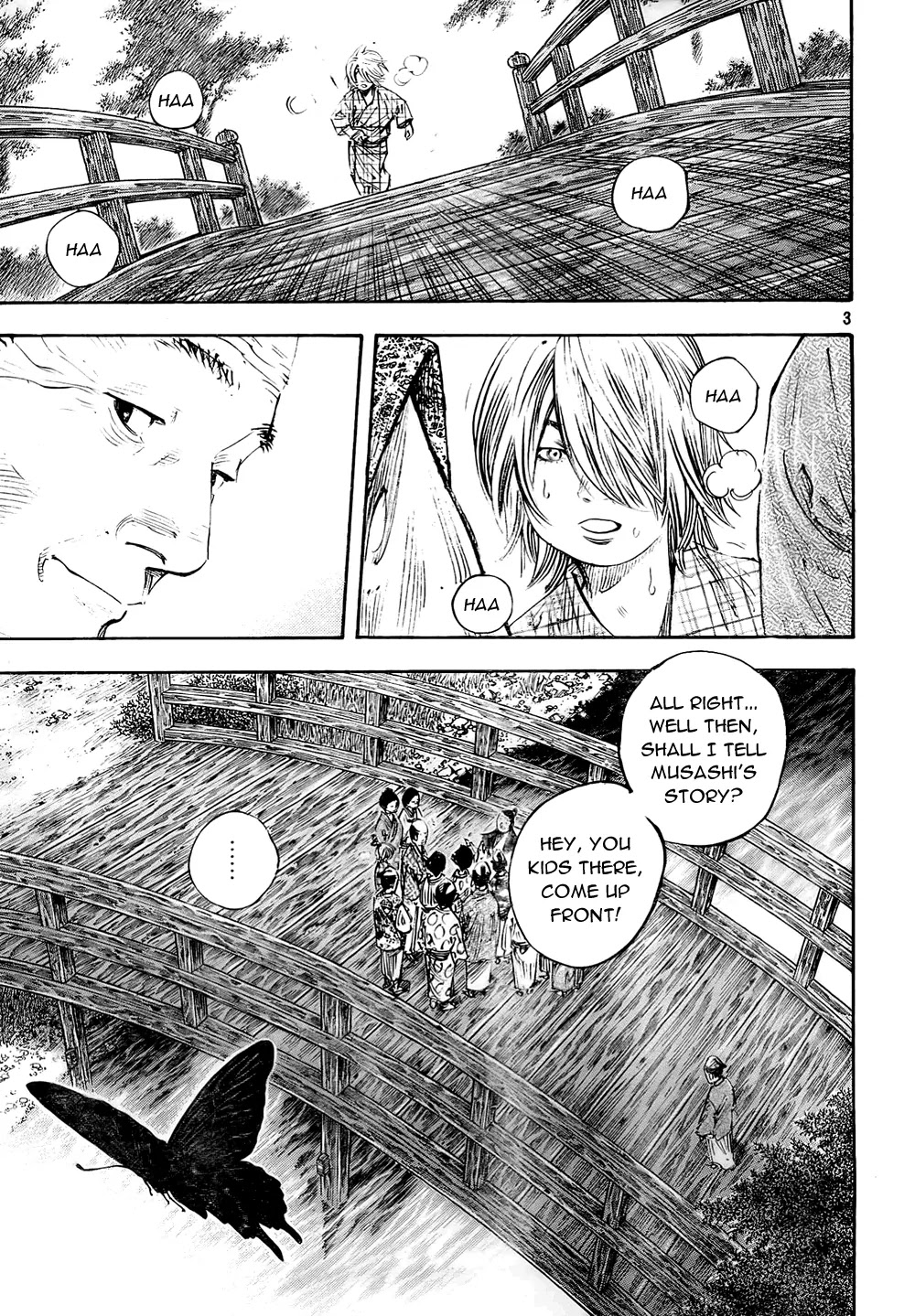 Vagabond manga, chapter 276, page 3 of 16