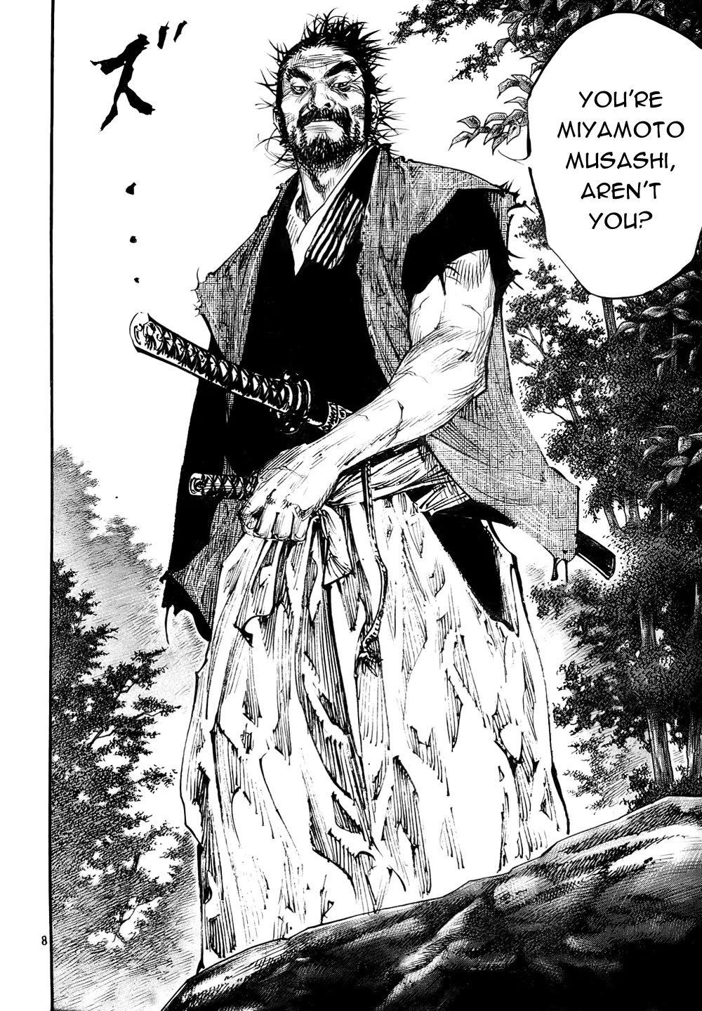 Vagabond manga, chapter 276, page 7 of 16