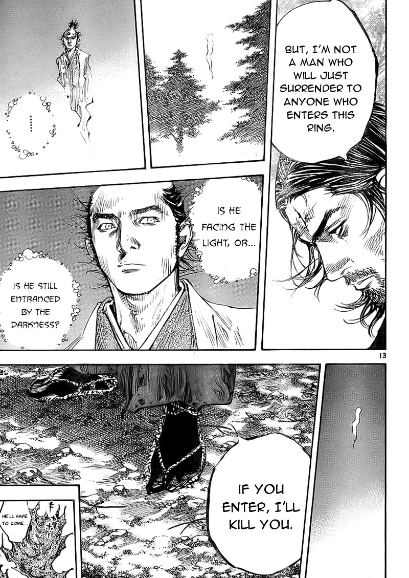 Vagabond manga, chapter 278, page 12 of 15