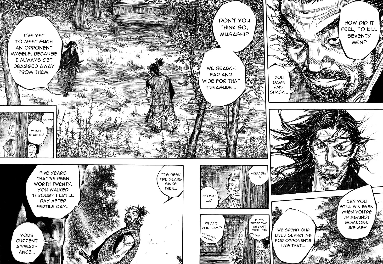 Vagabond manga, chapter 278, page 2 of 15