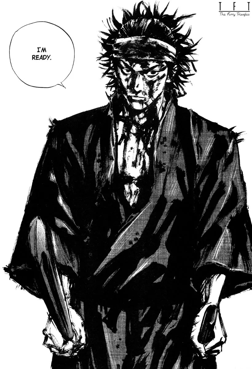 Vagabond manga, chapter 28, page 8 of 20