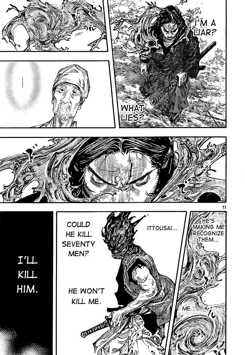 Vagabond manga, chapter 280, page 11 of 20