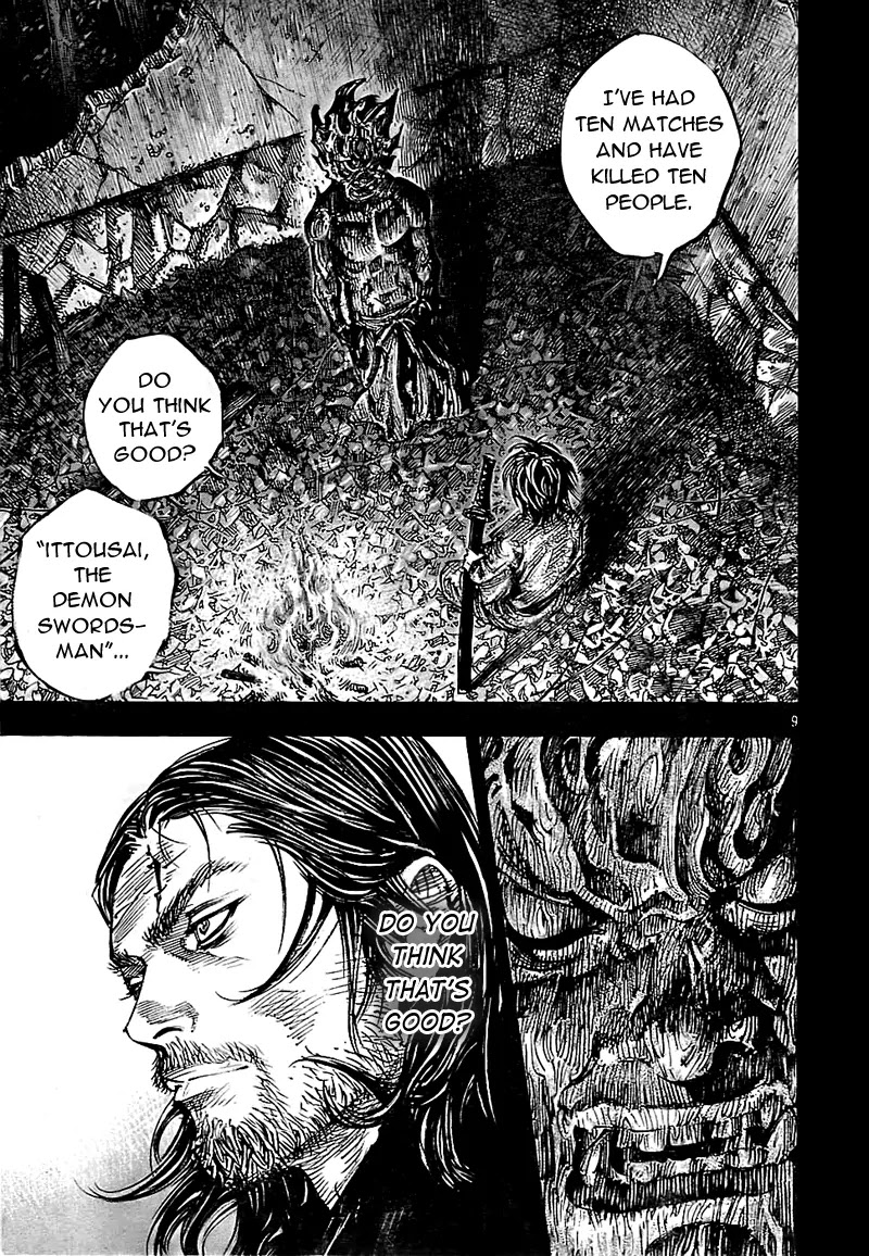 Vagabond manga, chapter 280, page 9 of 20