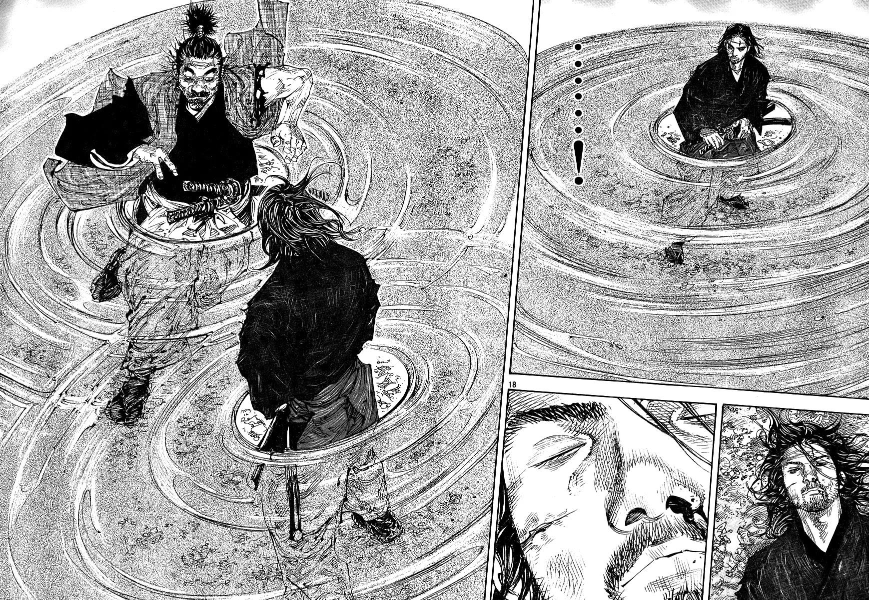 Vagabond manga, chapter 282, page 18 of 20
