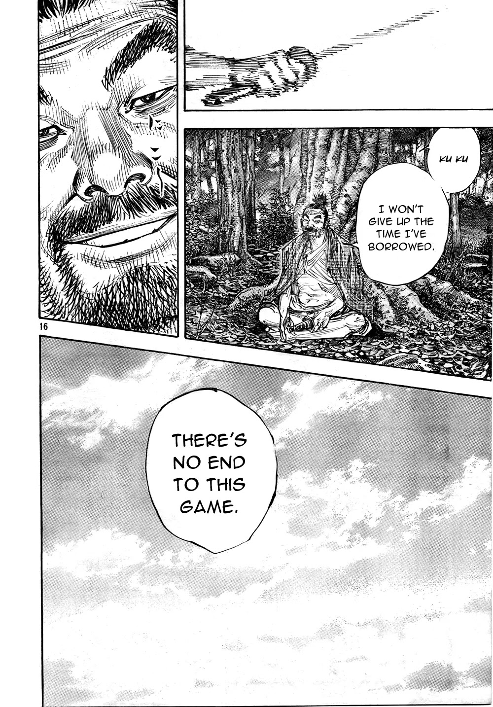 Vagabond manga, chapter 284, page 14 of 19