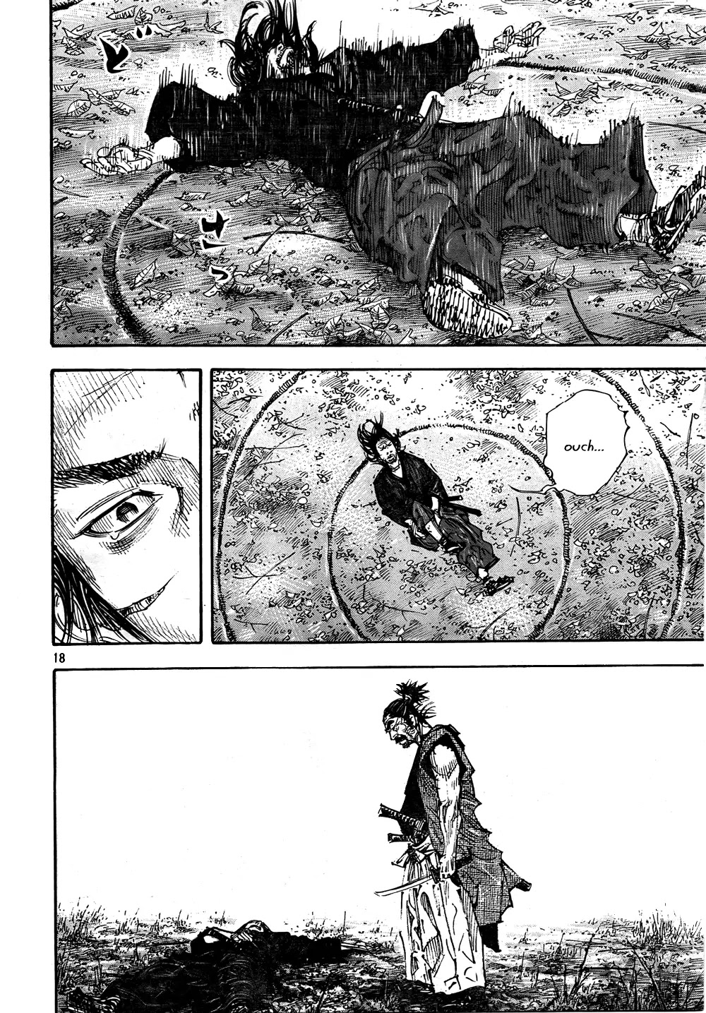 Vagabond manga, chapter 284, page 16 of 19