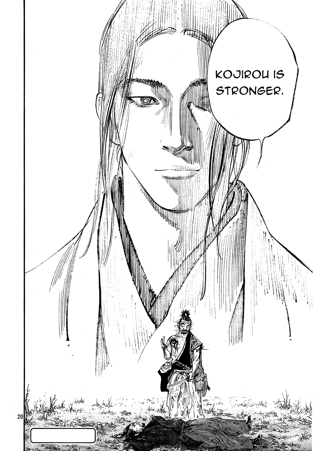 Vagabond manga, chapter 284, page 18 of 19
