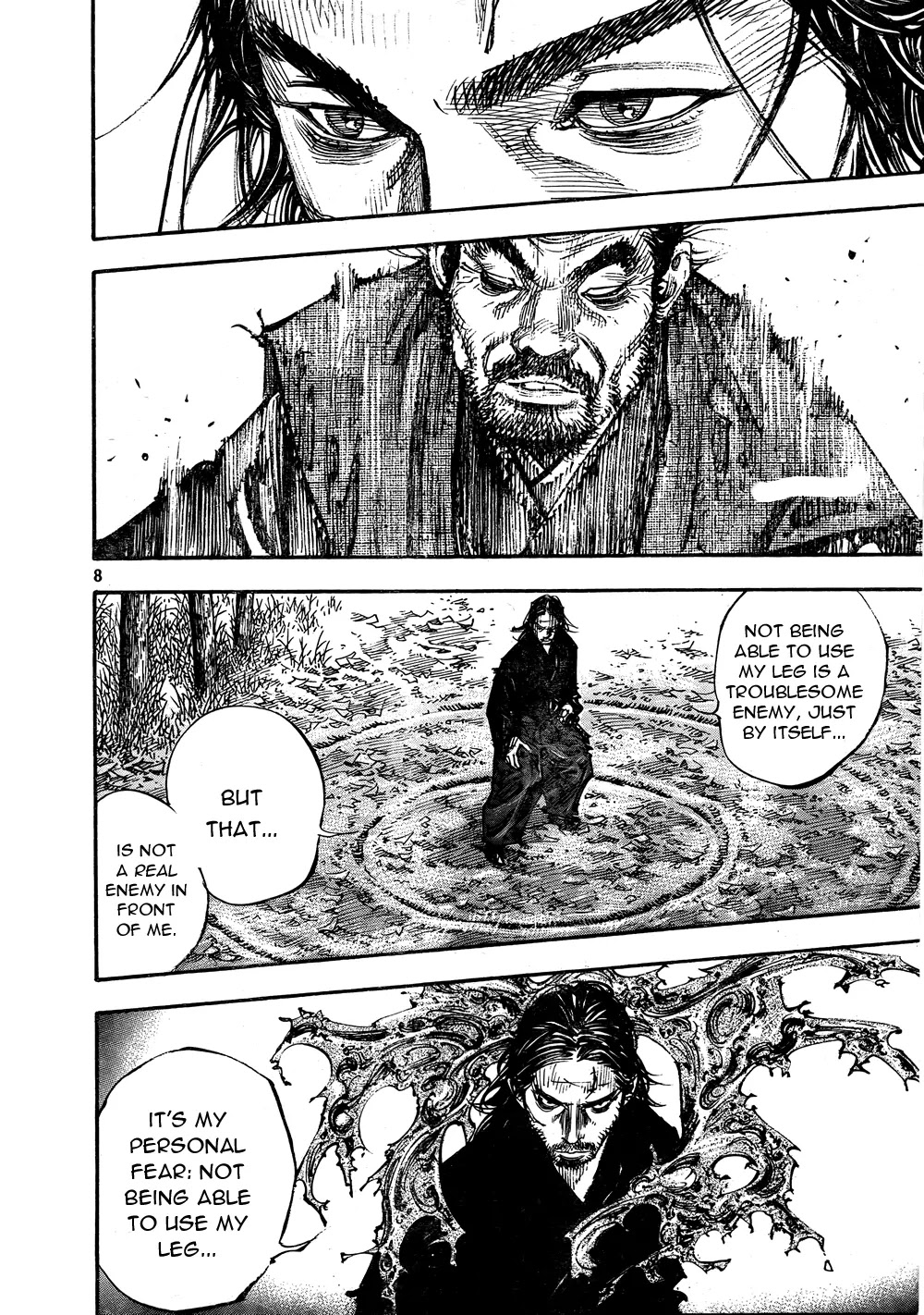 Vagabond manga, chapter 284, page 7 of 19