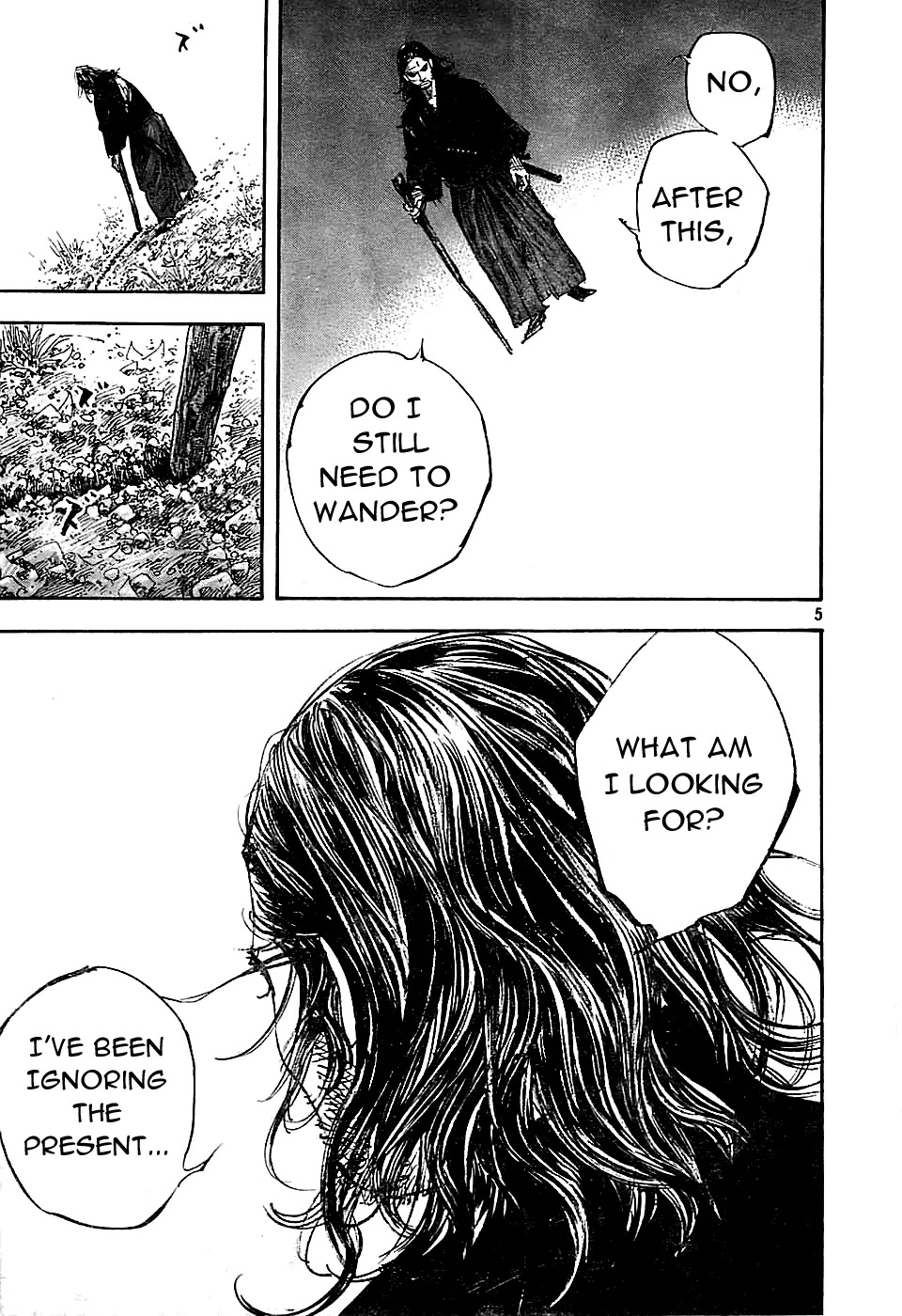 Vagabond manga, chapter 285, page 5 of 19