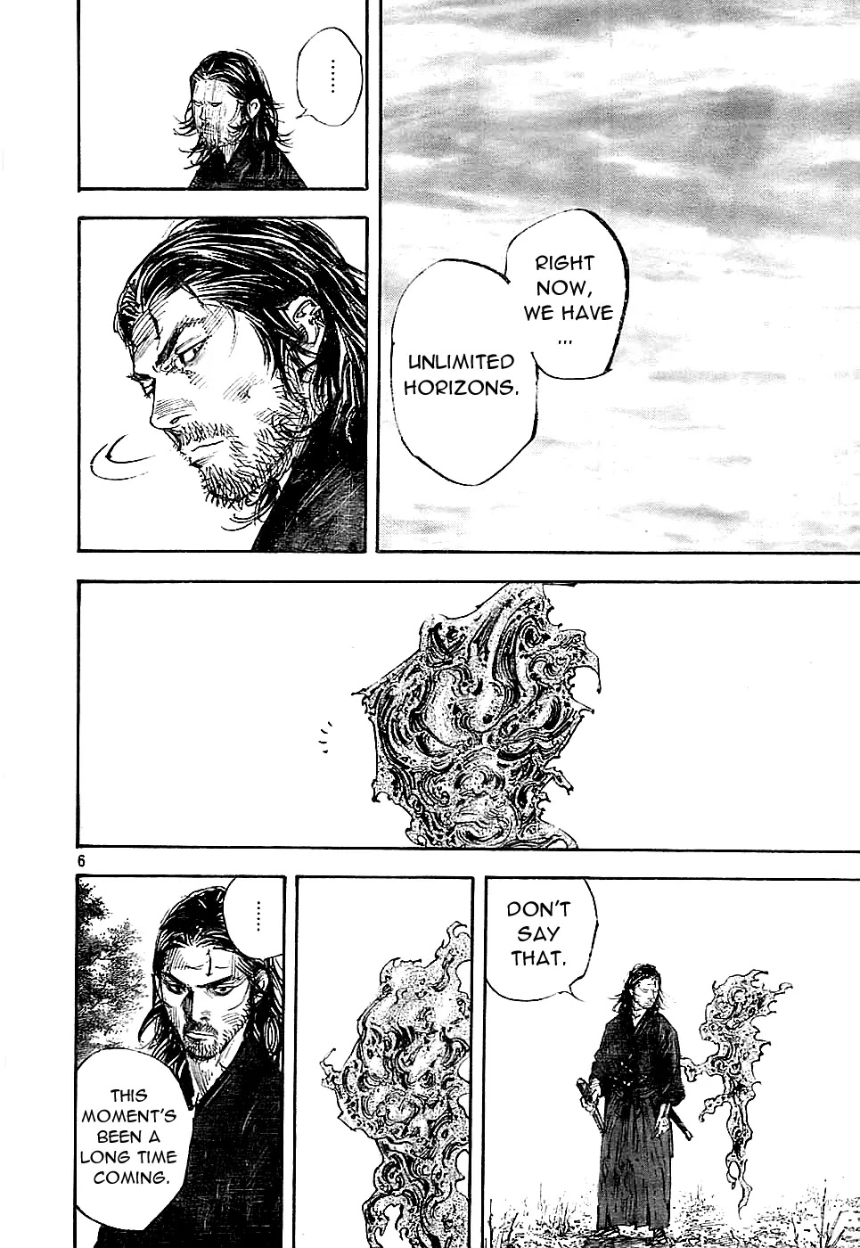 Vagabond manga, chapter 285, page 6 of 19