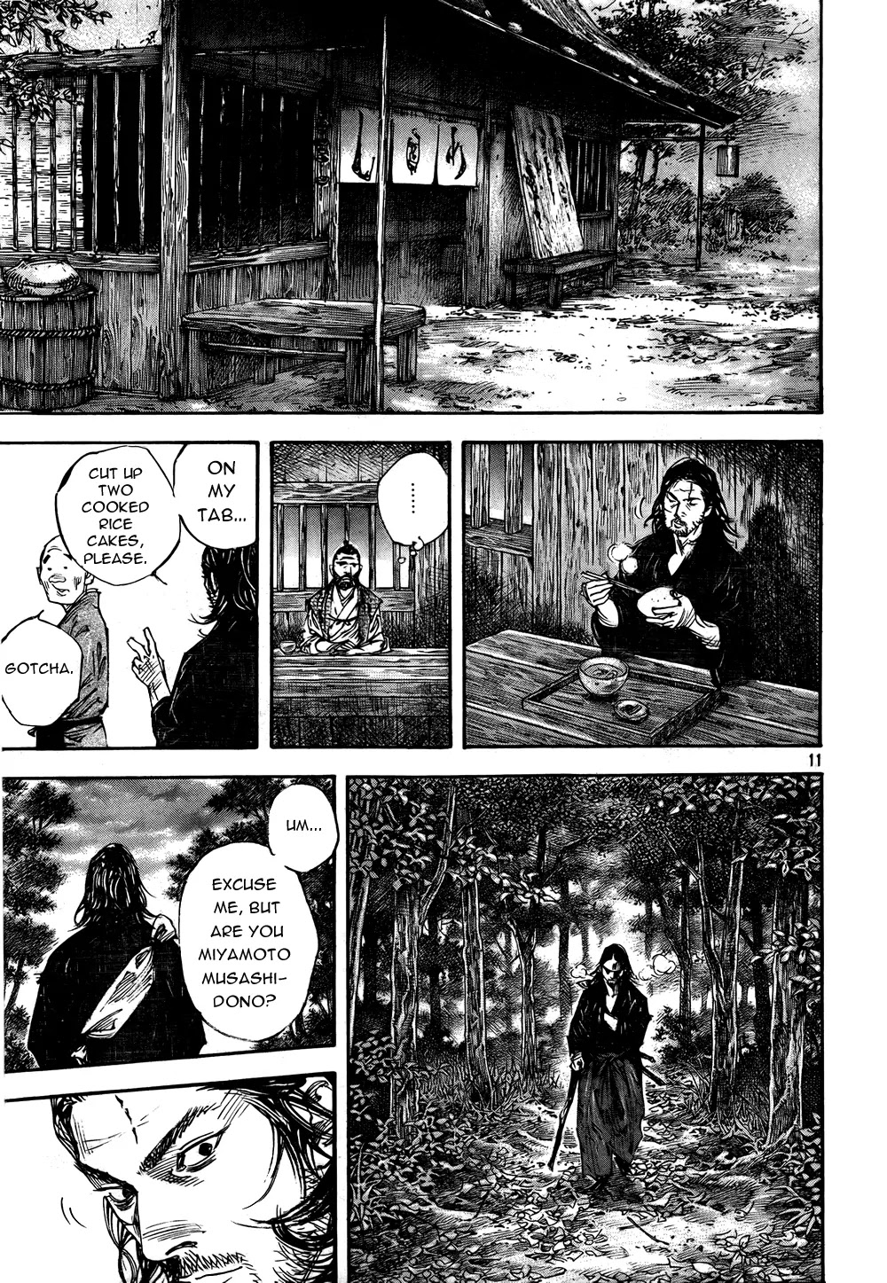 Vagabond manga, chapter 287, page 10 of 16