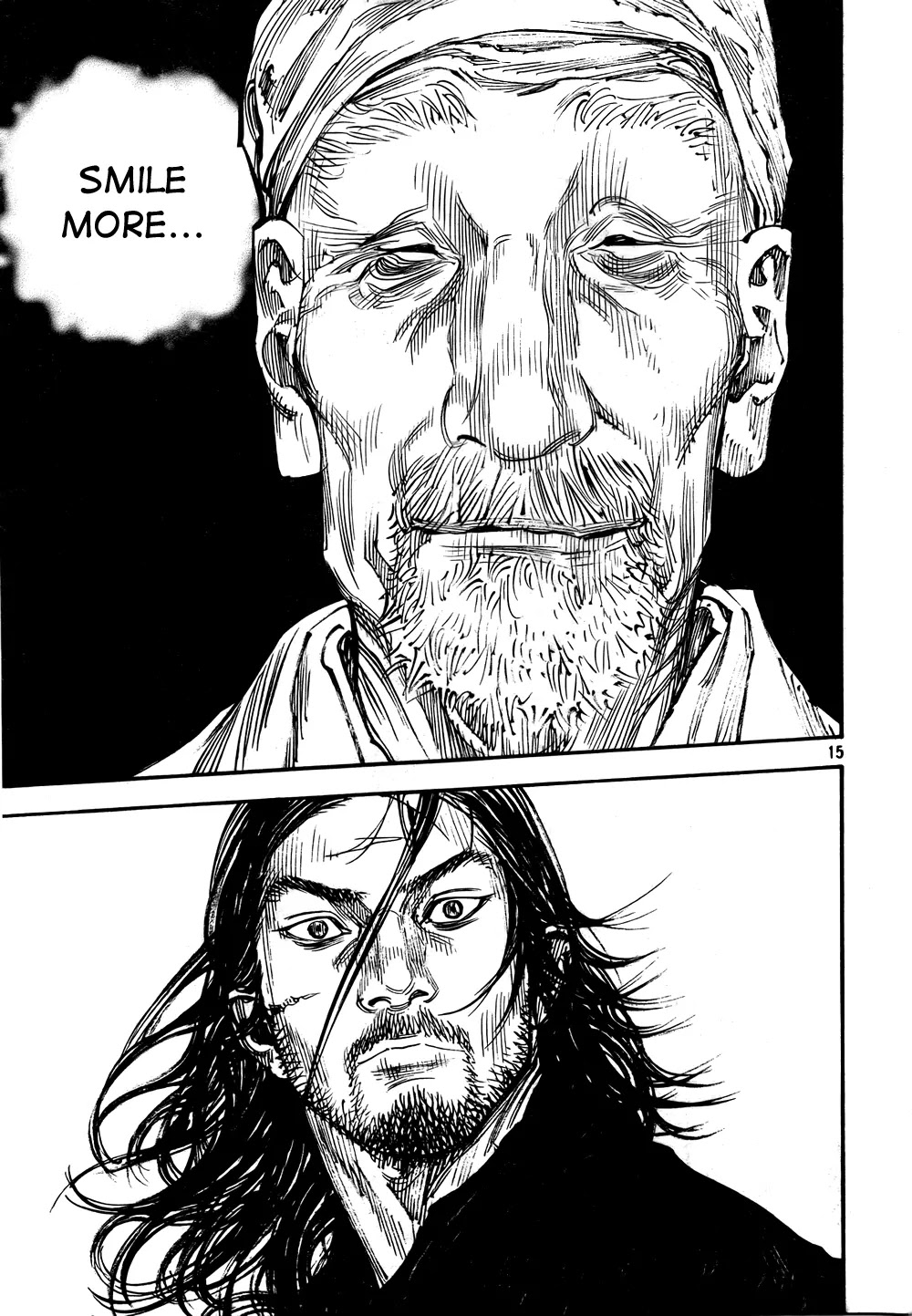 Vagabond manga, chapter 287, page 14 of 16