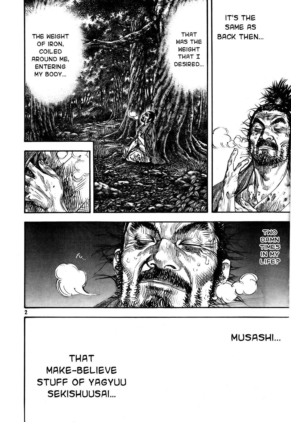 Vagabond manga, chapter 287, page 2 of 16