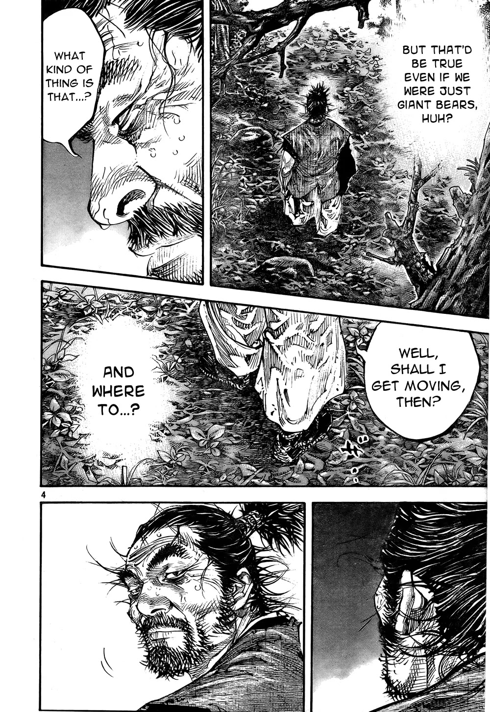 Vagabond manga, chapter 287, page 4 of 16