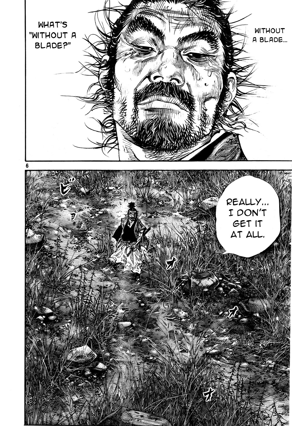 Vagabond manga, chapter 287, page 6 of 16