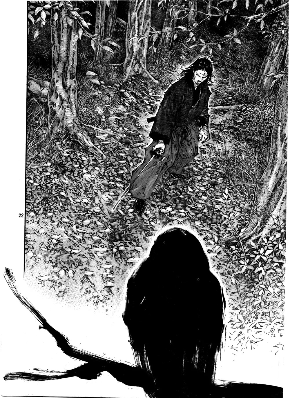Vagabond manga, chapter 288, page 22 of 25