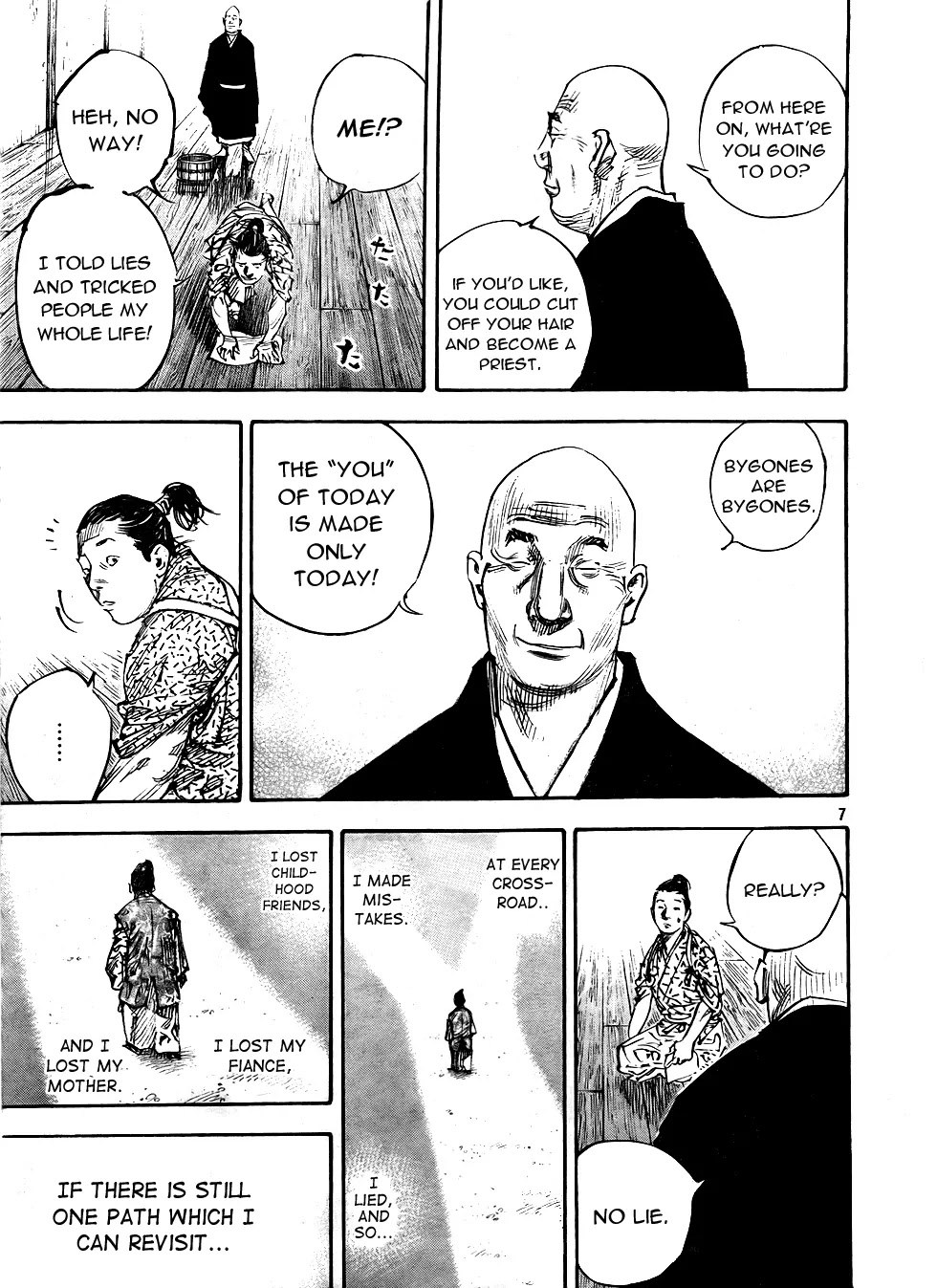 Vagabond manga, chapter 288, page 7 of 25