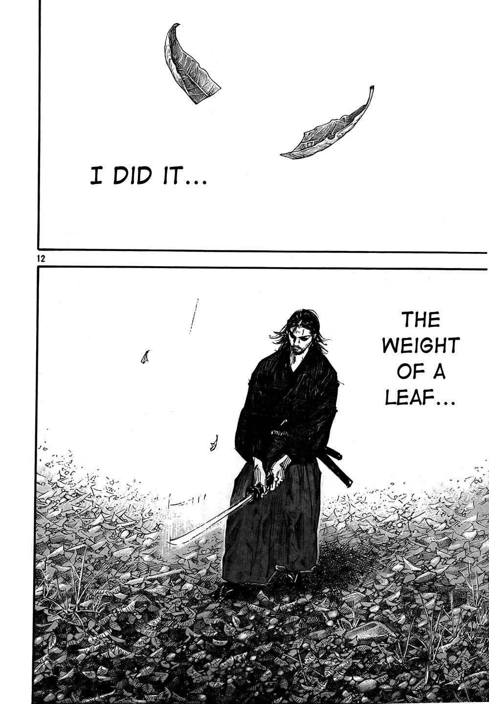 Vagabond manga, chapter 289, page 12 of 21