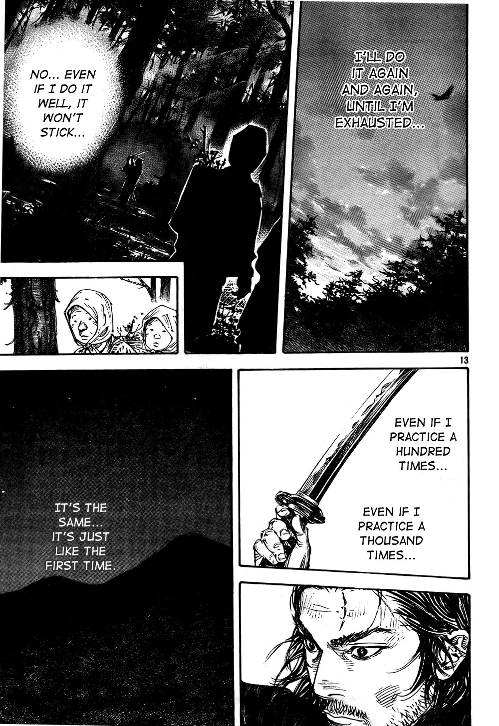 Vagabond manga, chapter 289, page 13 of 21
