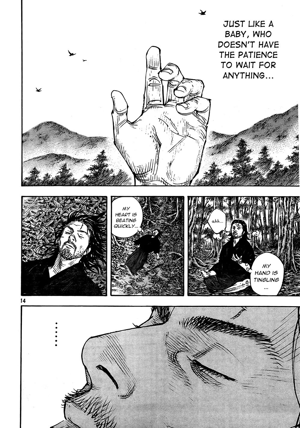Vagabond manga, chapter 289, page 14 of 21