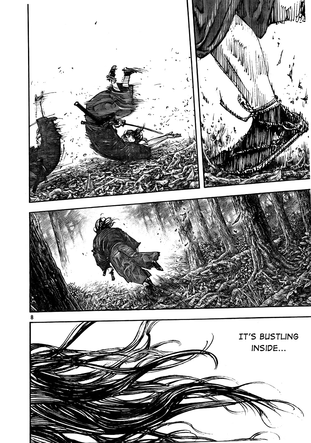 Vagabond manga, chapter 289, page 8 of 21
