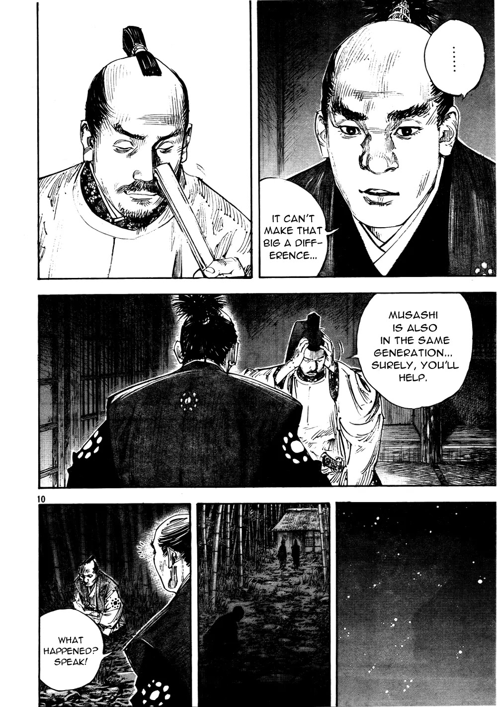 Vagabond manga, chapter 290, page 10 of 17