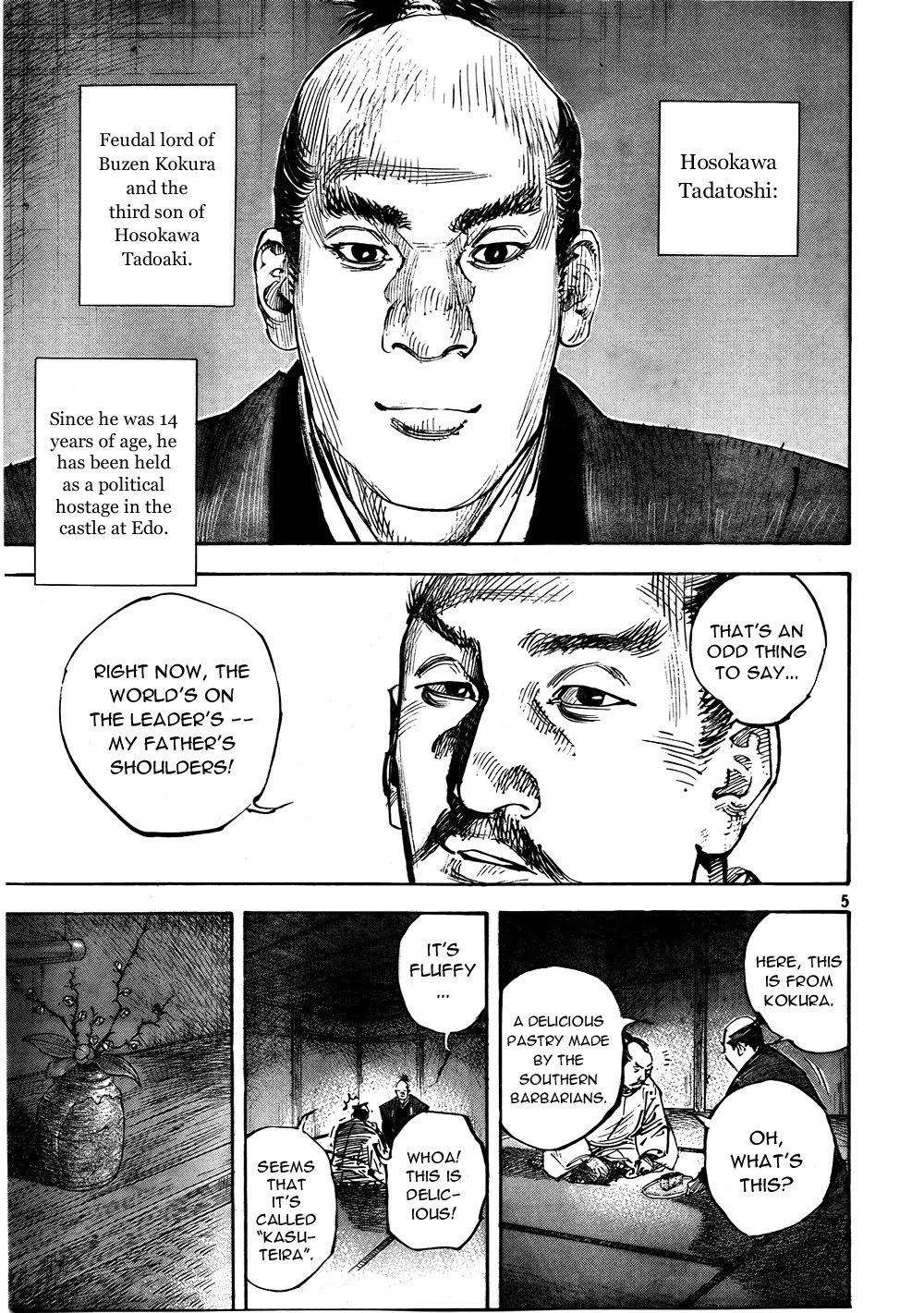 Vagabond manga, chapter 290, page 5 of 17