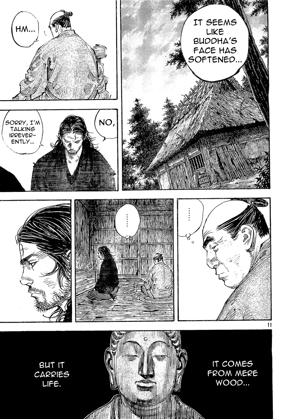 Vagabond manga, chapter 293, page 11 of 21