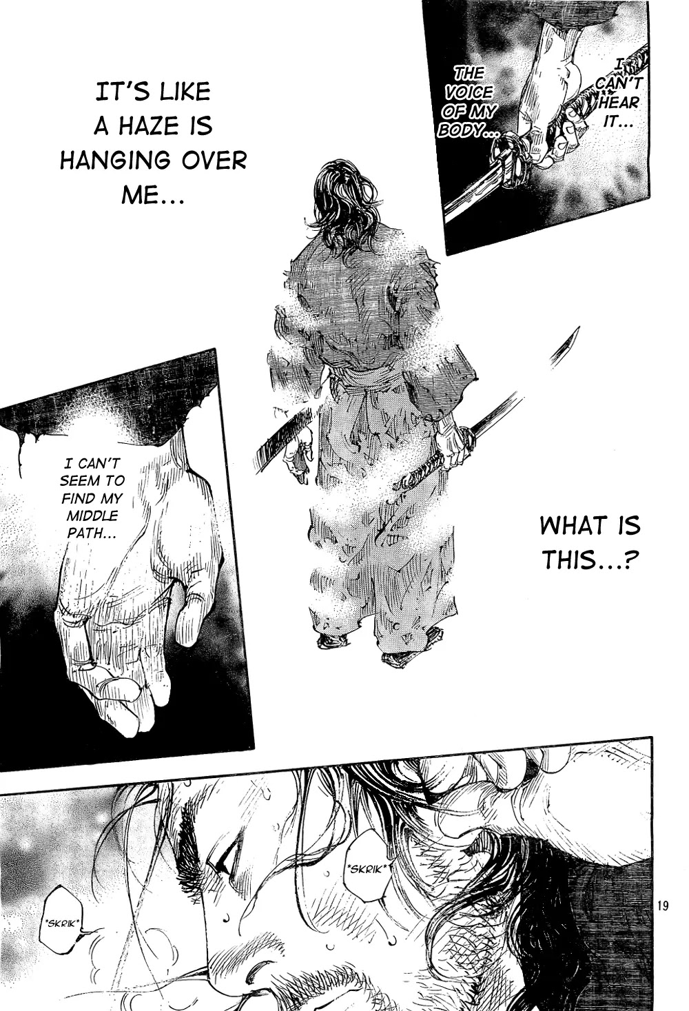 Vagabond manga, chapter 293, page 19 of 21
