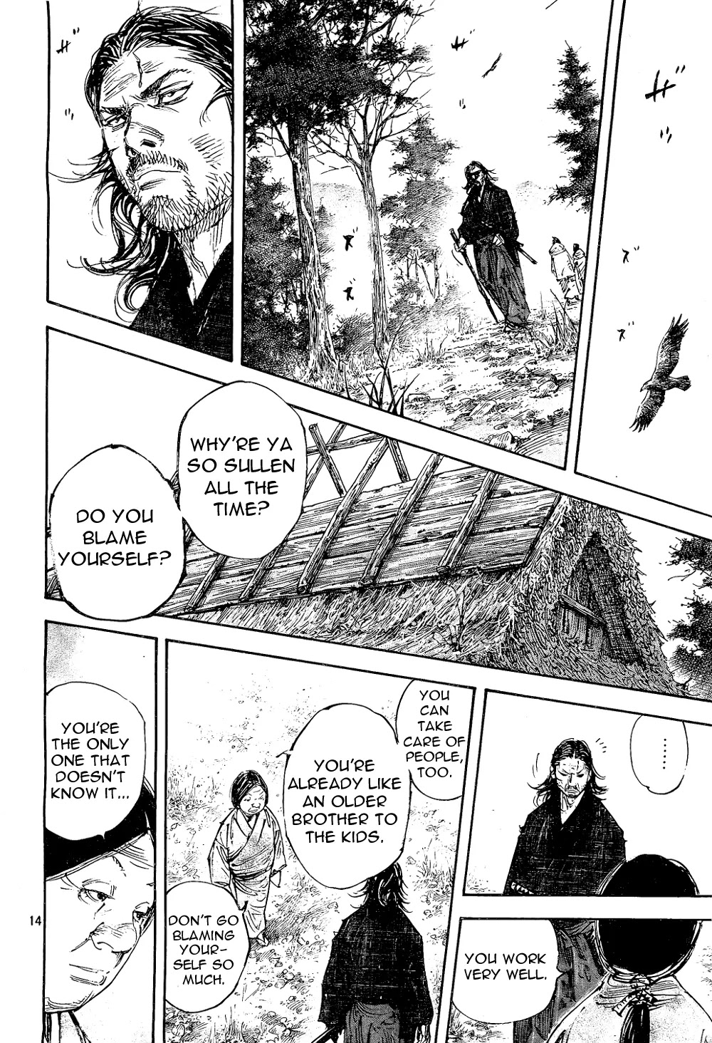 Vagabond manga, chapter 294, page 14 of 21