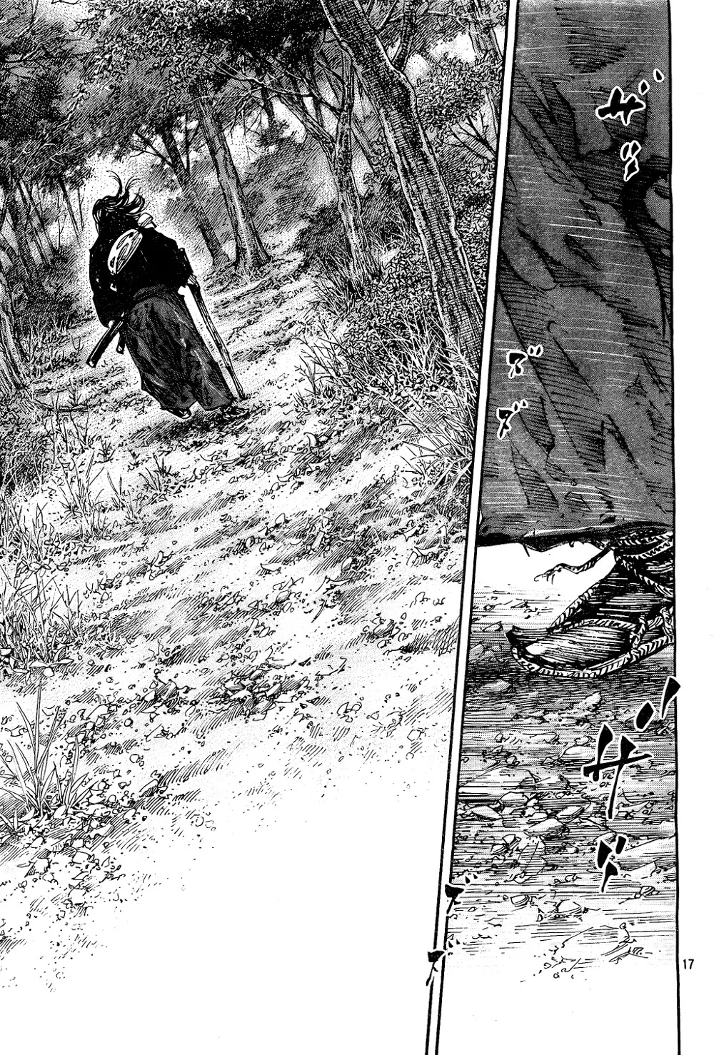Vagabond manga, chapter 294, page 17 of 21