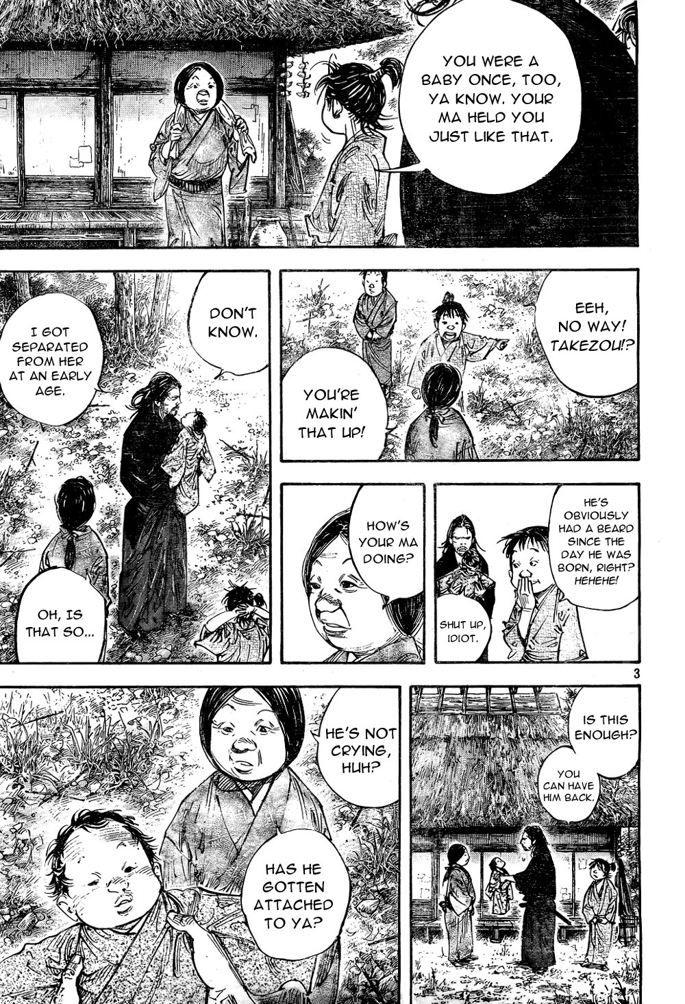 Vagabond manga, chapter 294, page 3 of 21