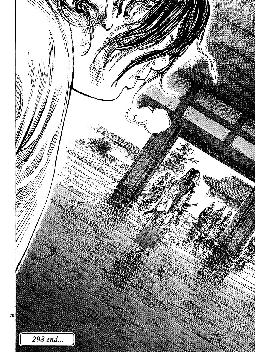 Vagabond manga, chapter 298, page 19 of 20