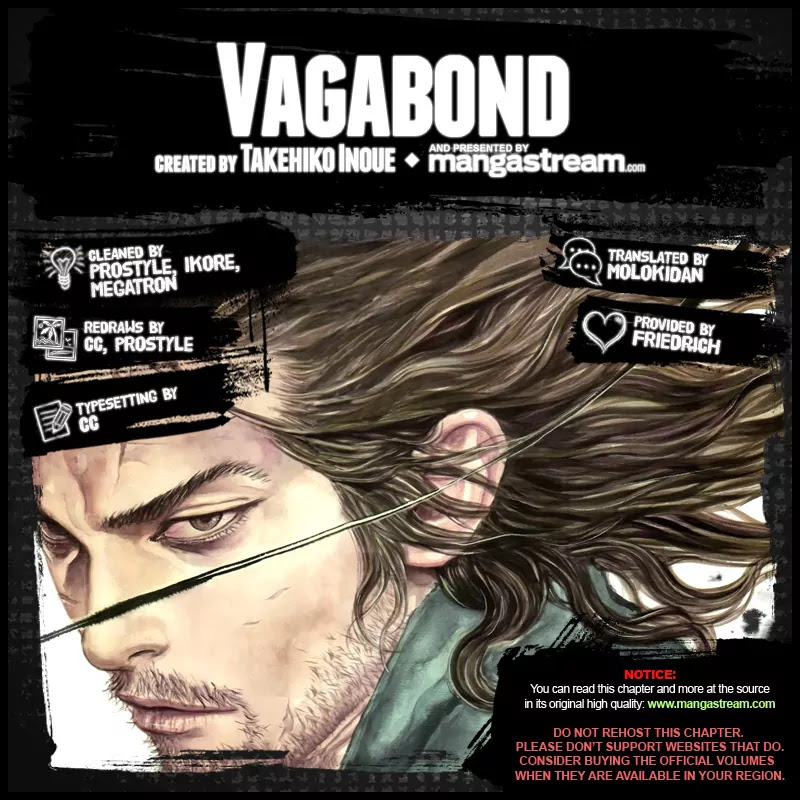 Vagabond manga, chapter 301, page 42 of 42