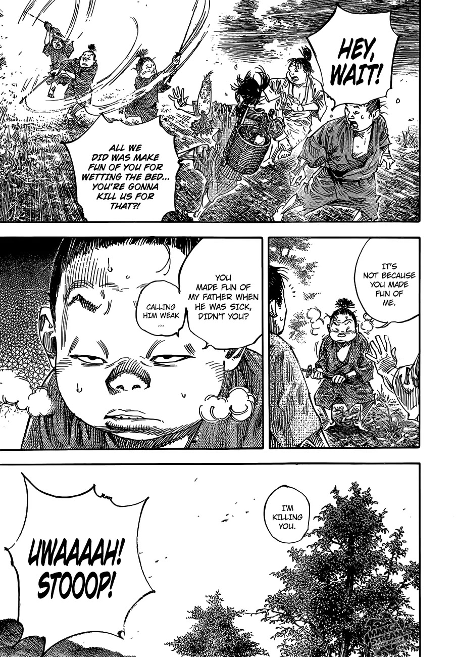 Vagabond manga, chapter 303, page 32 of 37