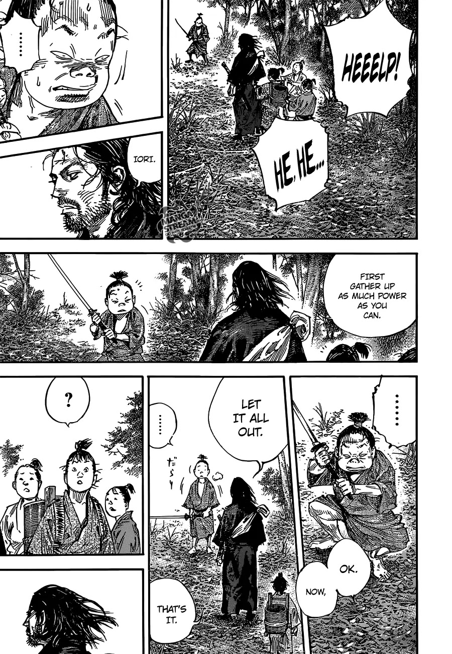 Vagabond manga, chapter 303, page 34 of 37