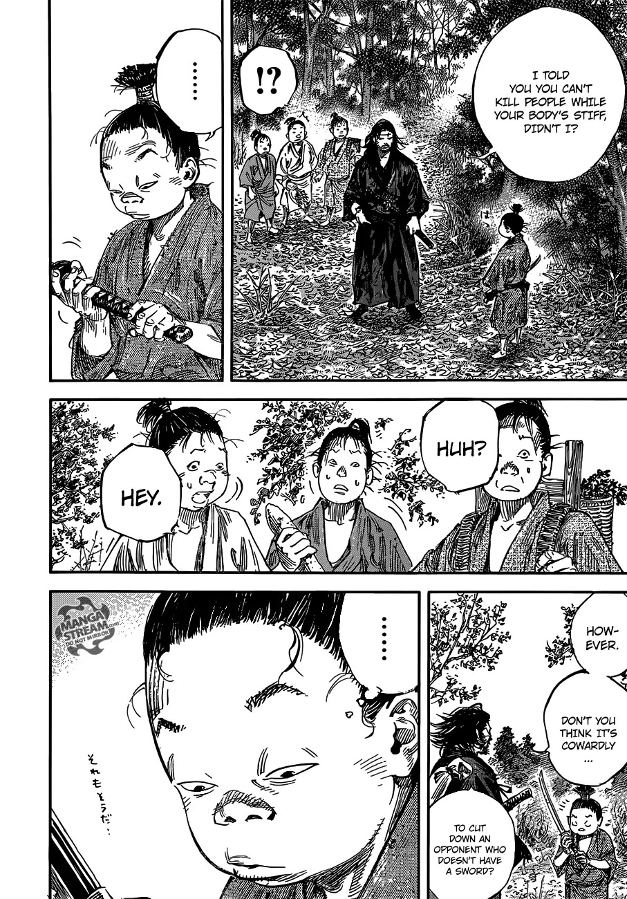 Vagabond manga, chapter 303, page 35 of 37