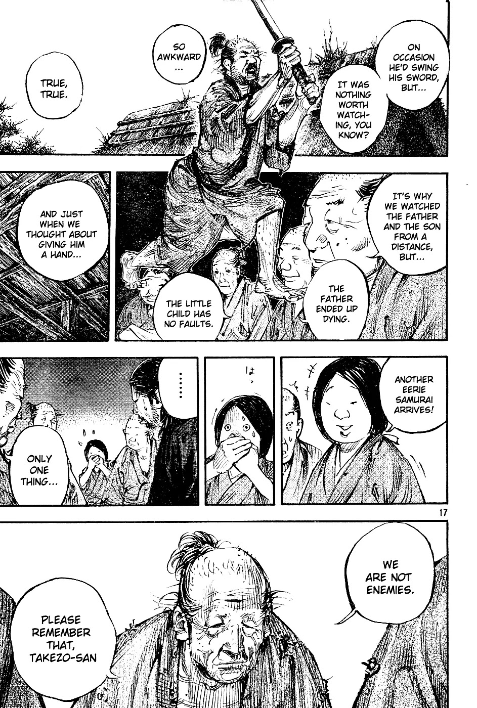 Vagabond manga, chapter 305, page 16 of 35