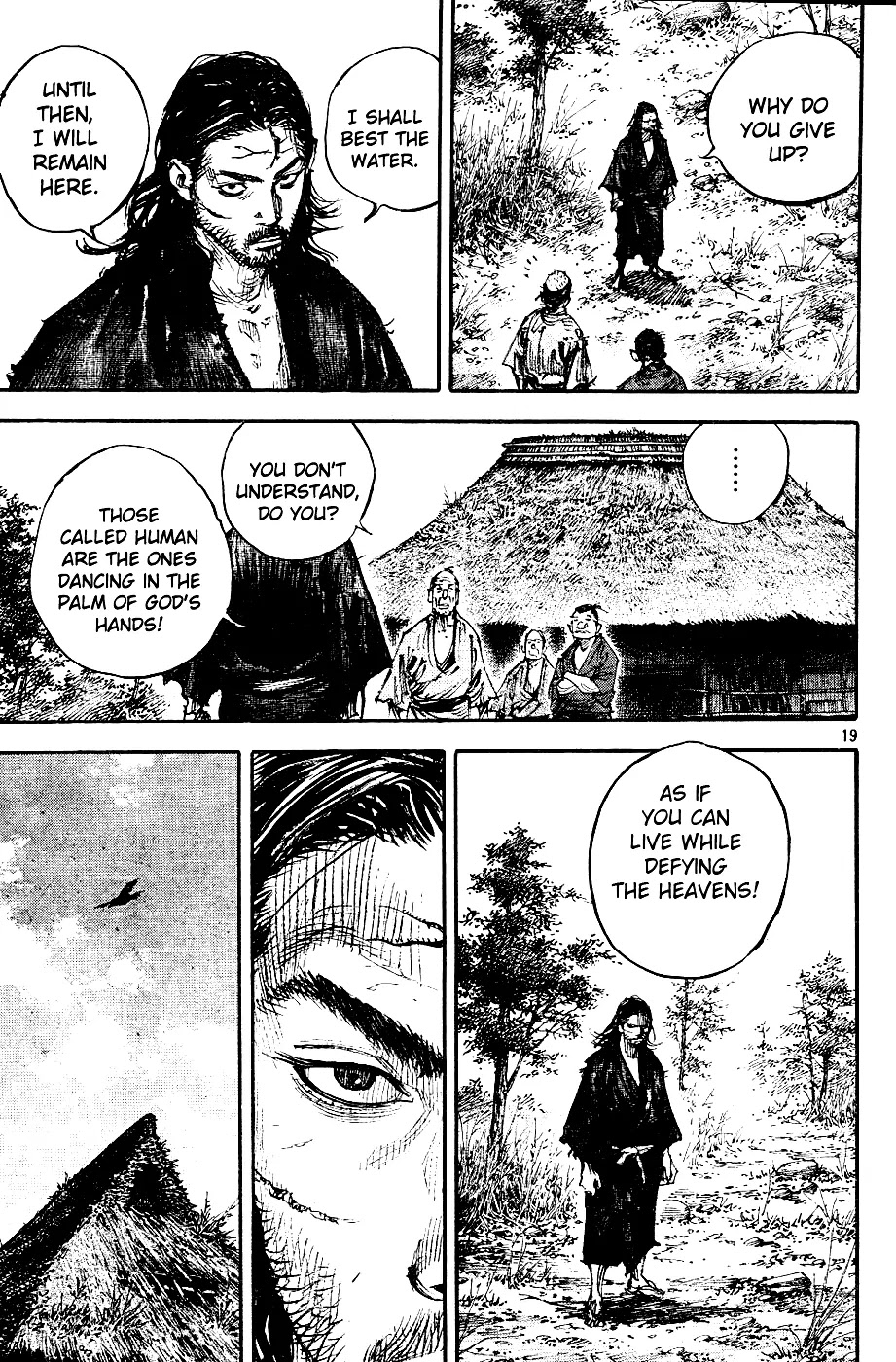 Vagabond manga, chapter 305, page 18 of 35