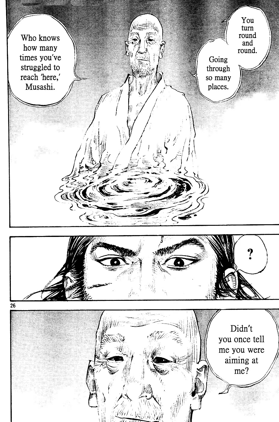 Vagabond manga, chapter 305, page 25 of 35