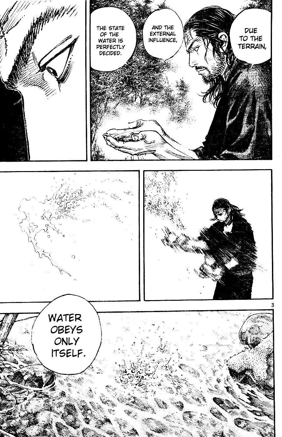 Vagabond manga, chapter 305, page 3 of 35