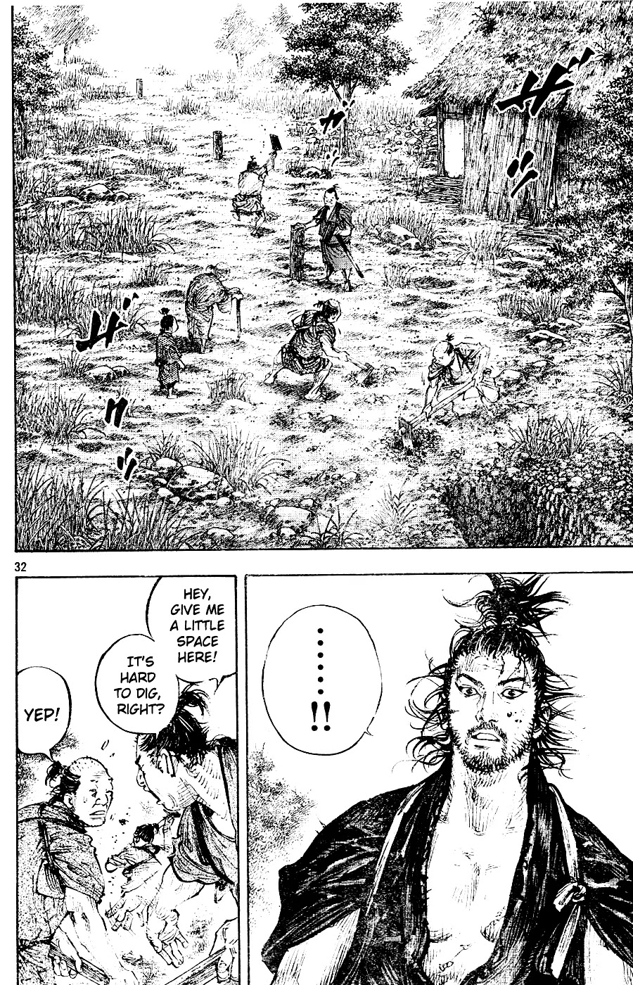 Vagabond manga, chapter 305, page 31 of 35