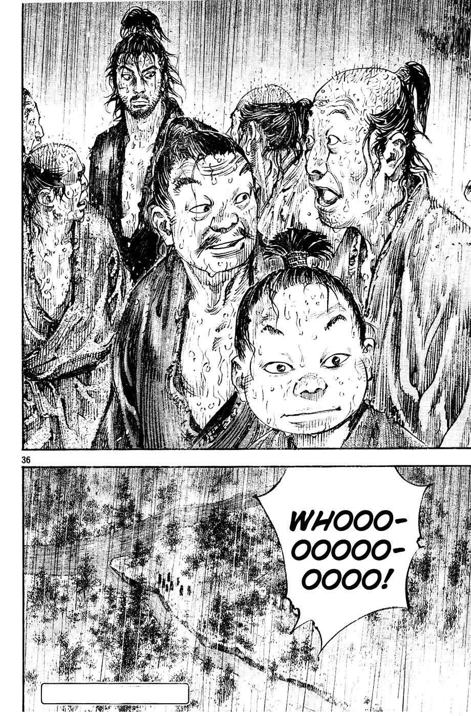 Vagabond manga, chapter 305, page 35 of 35