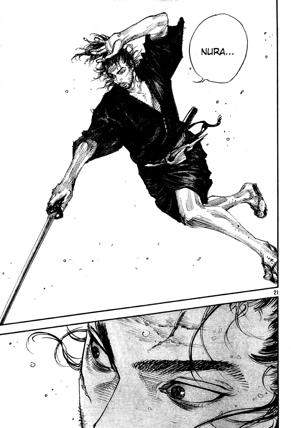 Vagabond manga, chapter 306, page 20 of 33
