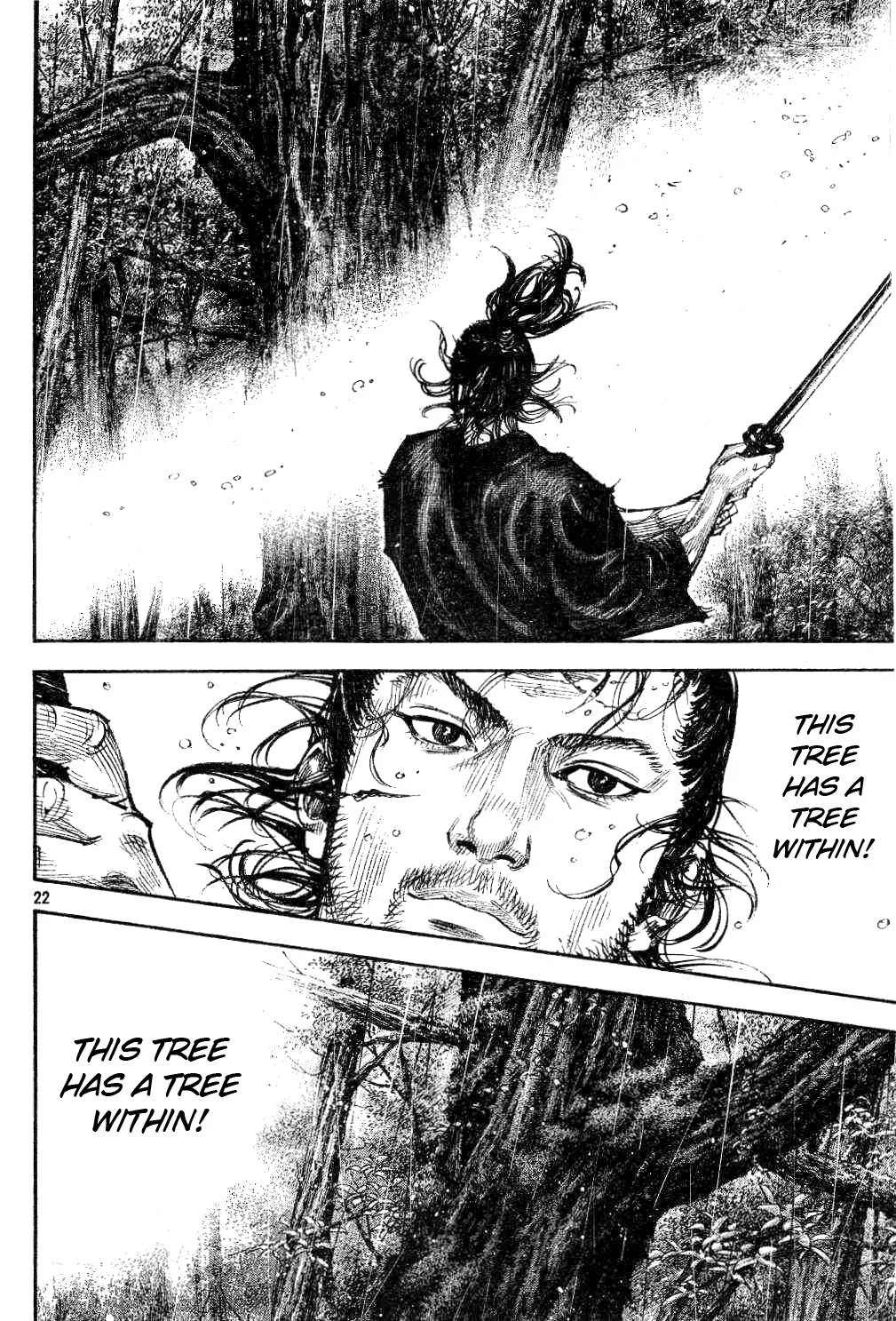 Vagabond manga, chapter 306, page 21 of 33