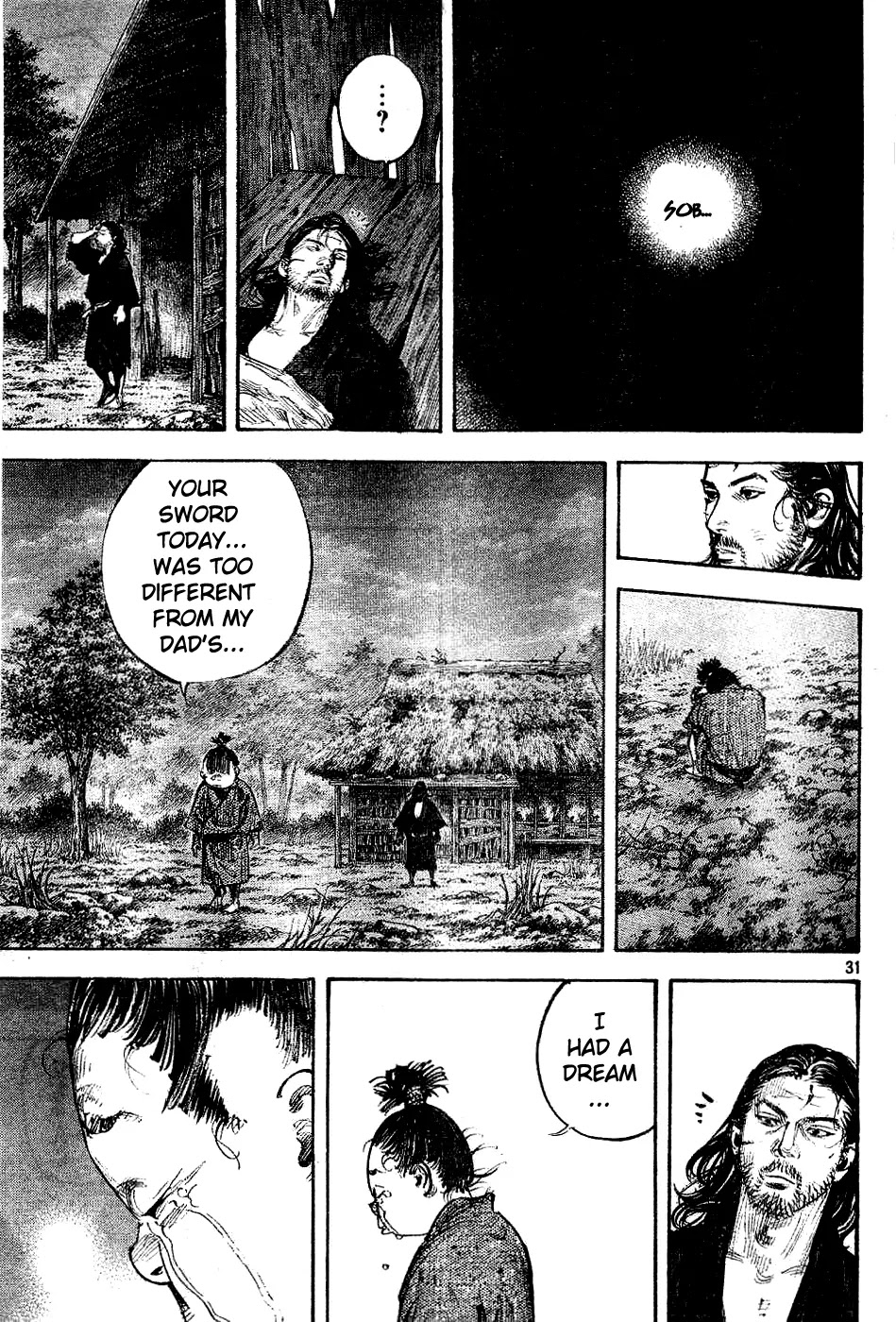 Vagabond manga, chapter 306, page 29 of 33